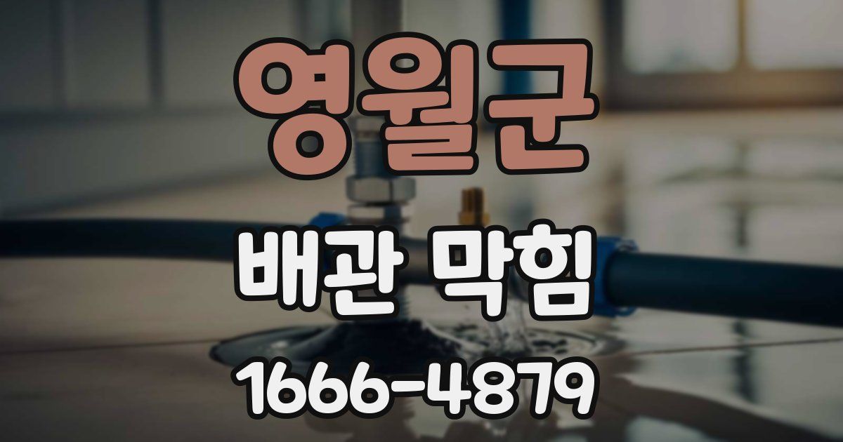 영월군 배관 막힘