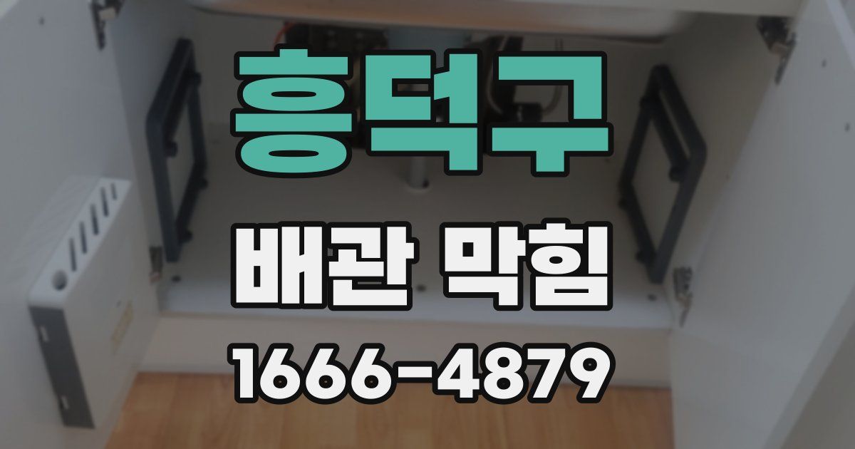 흥덕구 배관 막힘