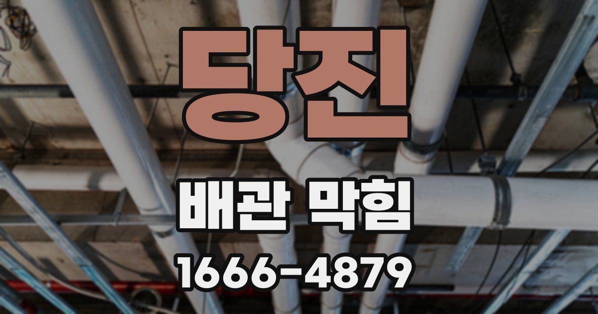 당진 배관 막힘