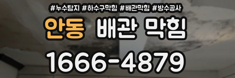 안동 배관 막힘