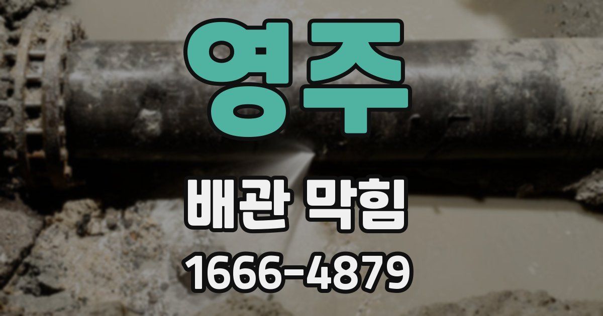 영주 배관 막힘