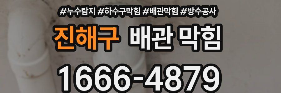 진해구 배관 막힘