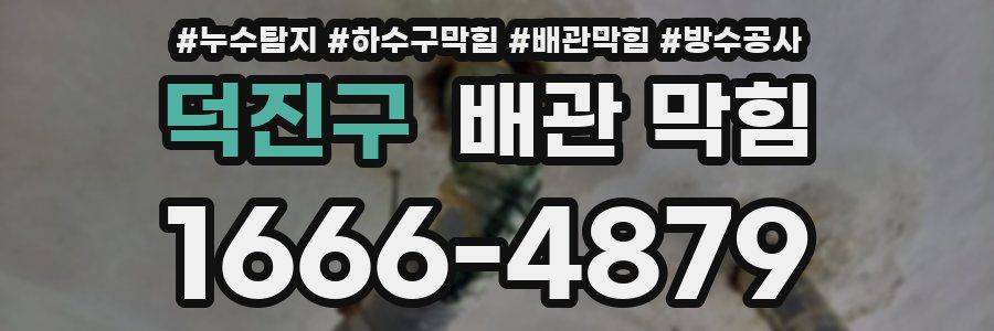 덕진구 배관 막힘