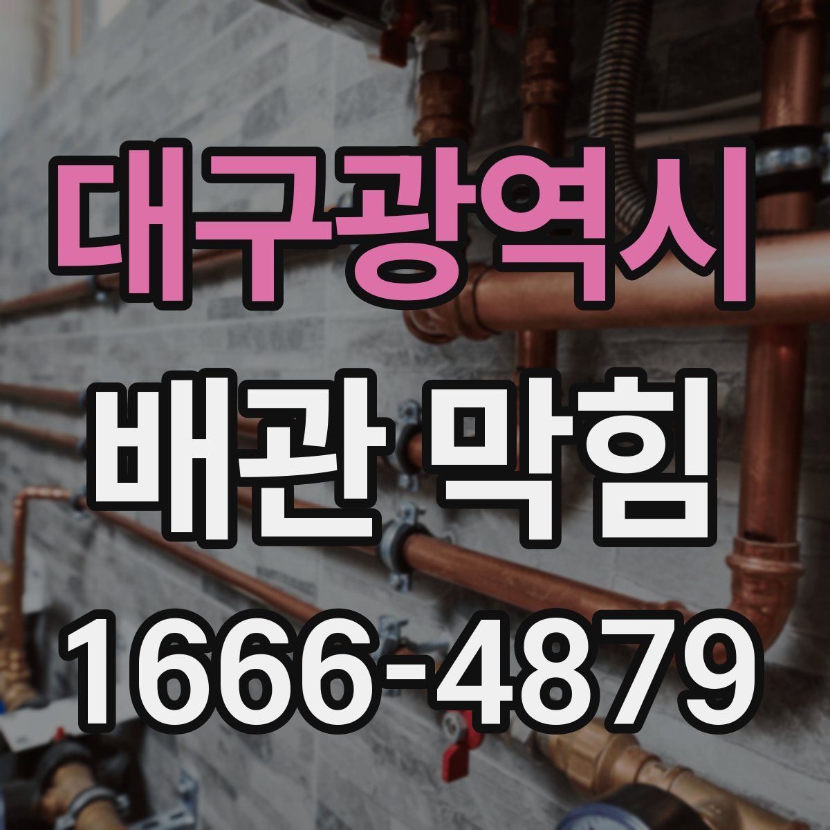 대구광역시 배관 막힘