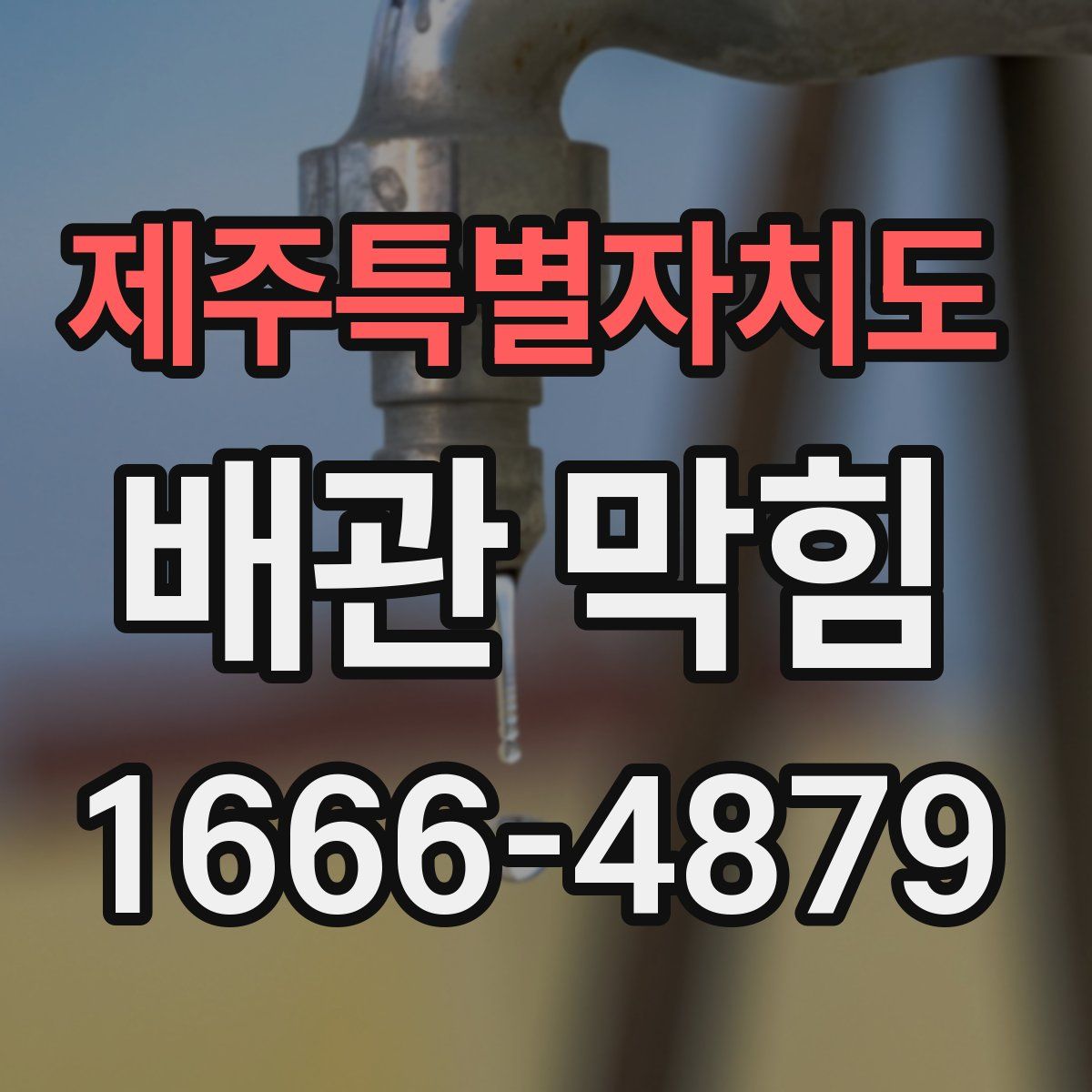 제주특별자치도 배관 막힘