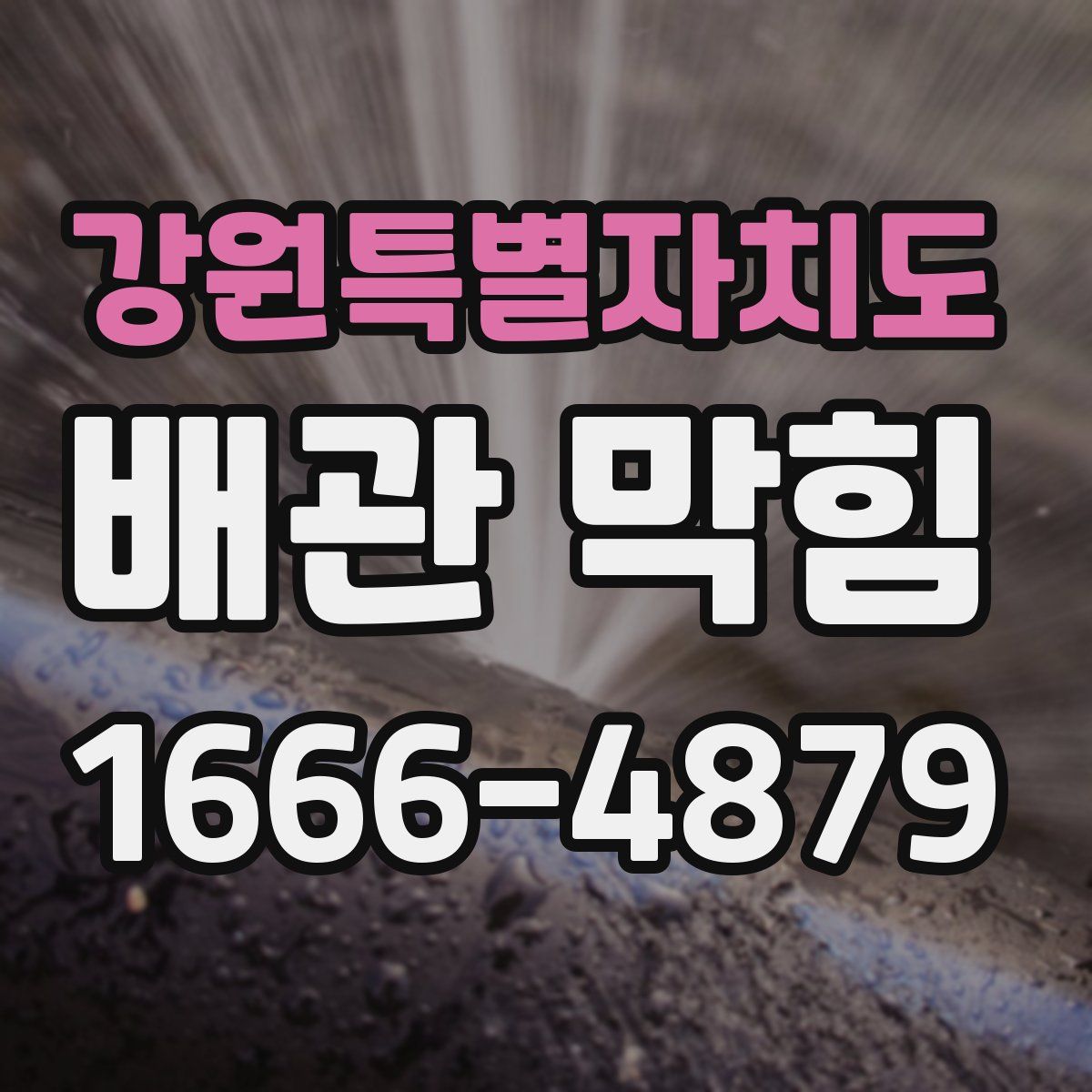 강원특별자치도 배관 막힘