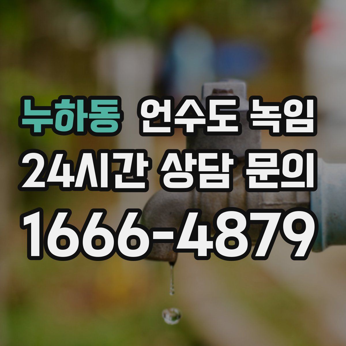 누하동 언수도 녹임