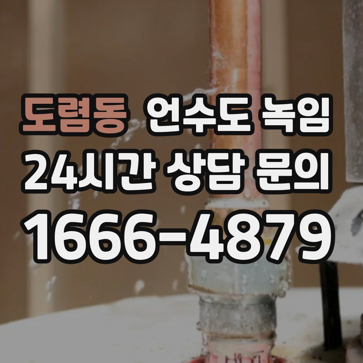 도렴동 언수도 녹임