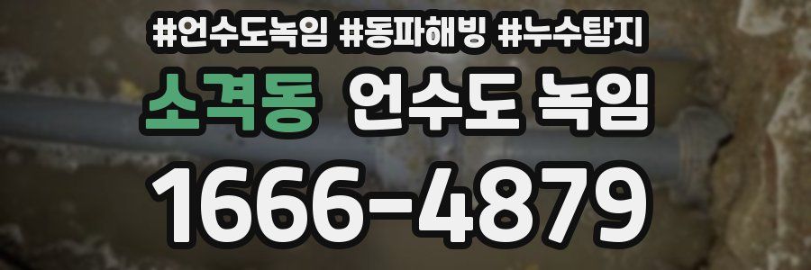 소격동 언수도 녹임