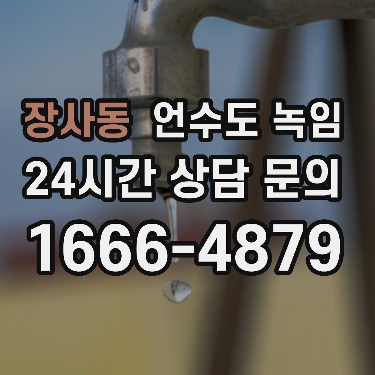 장사동 언수도 녹임