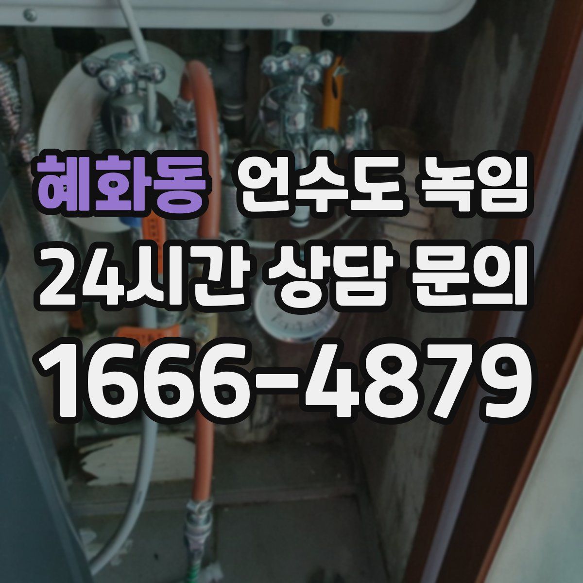 혜화동 언수도 녹임