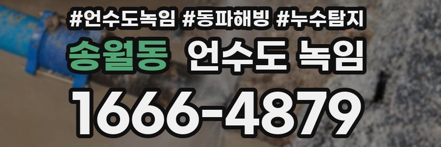 송월동 언수도 녹임