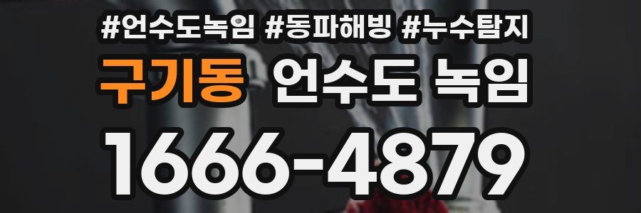 구기동 언수도 녹임