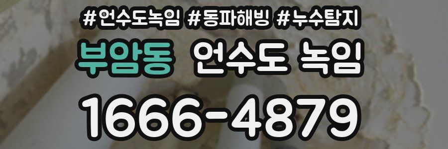 부암동 언수도 녹임