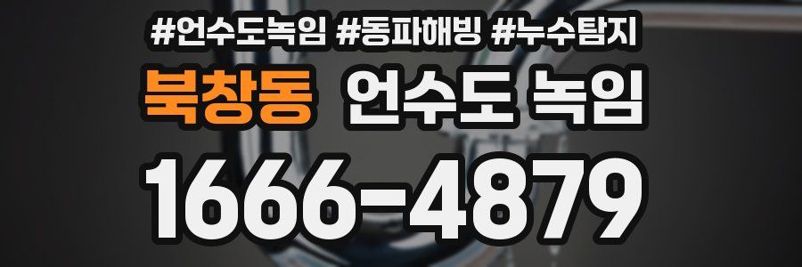 북창동 언수도 녹임