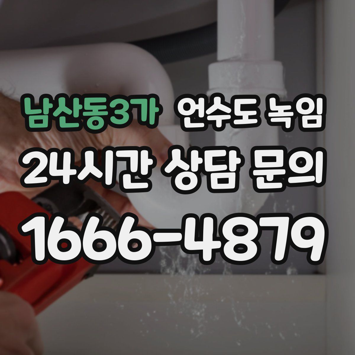 남산동3가 언수도 녹임