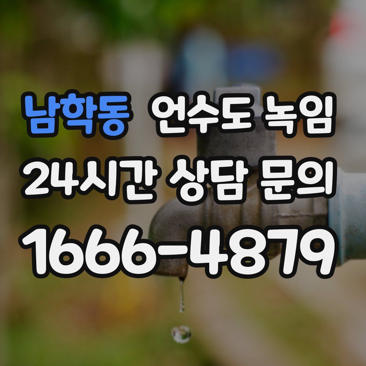 남학동 언수도 녹임