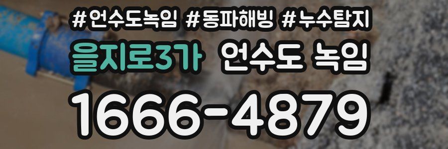 을지로3가 언수도 녹임