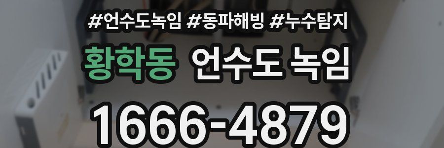 황학동 언수도 녹임