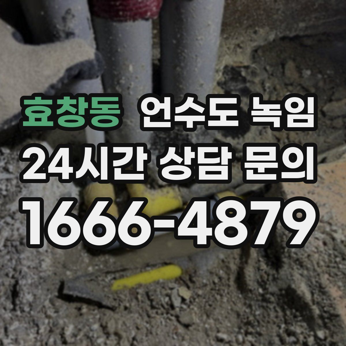 효창동 언수도 녹임