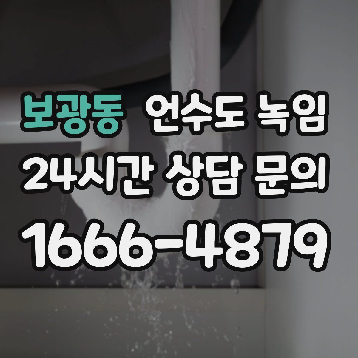 보광동 언수도 녹임