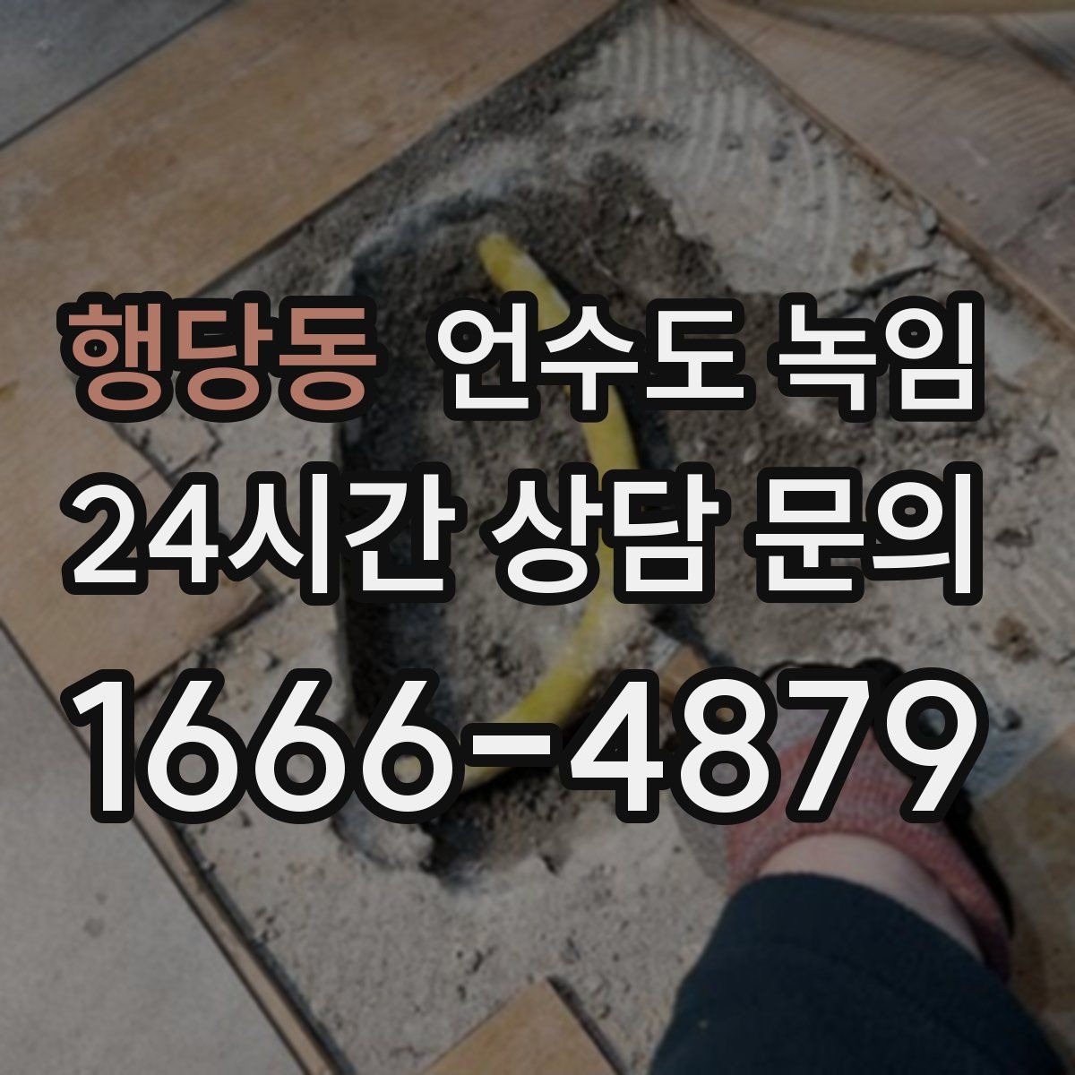 행당동 언수도 녹임