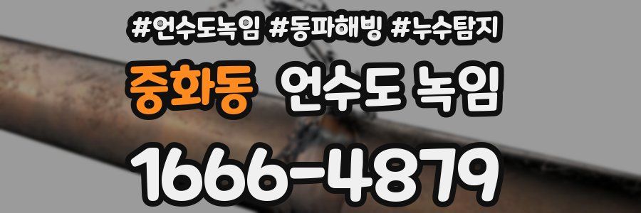 중화동 언수도 녹임