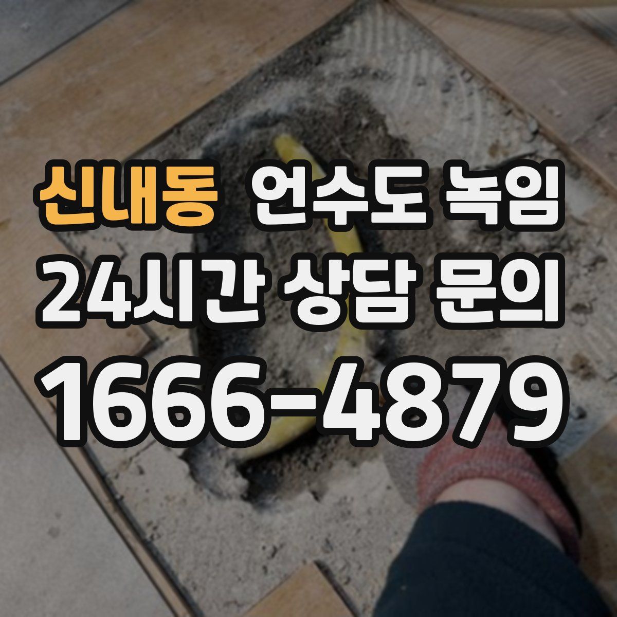 신내동 언수도 녹임