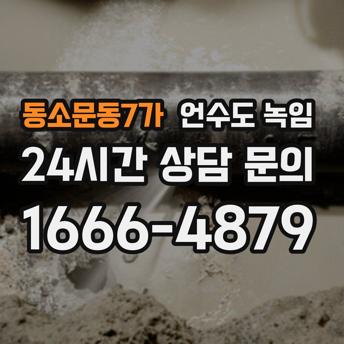 동소문동7가 언수도 녹임