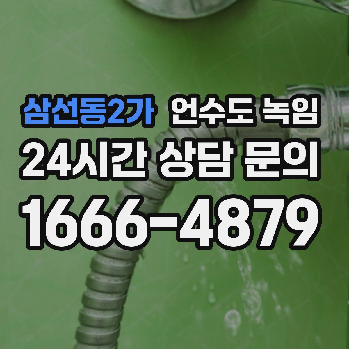 삼선동2가 언수도 녹임