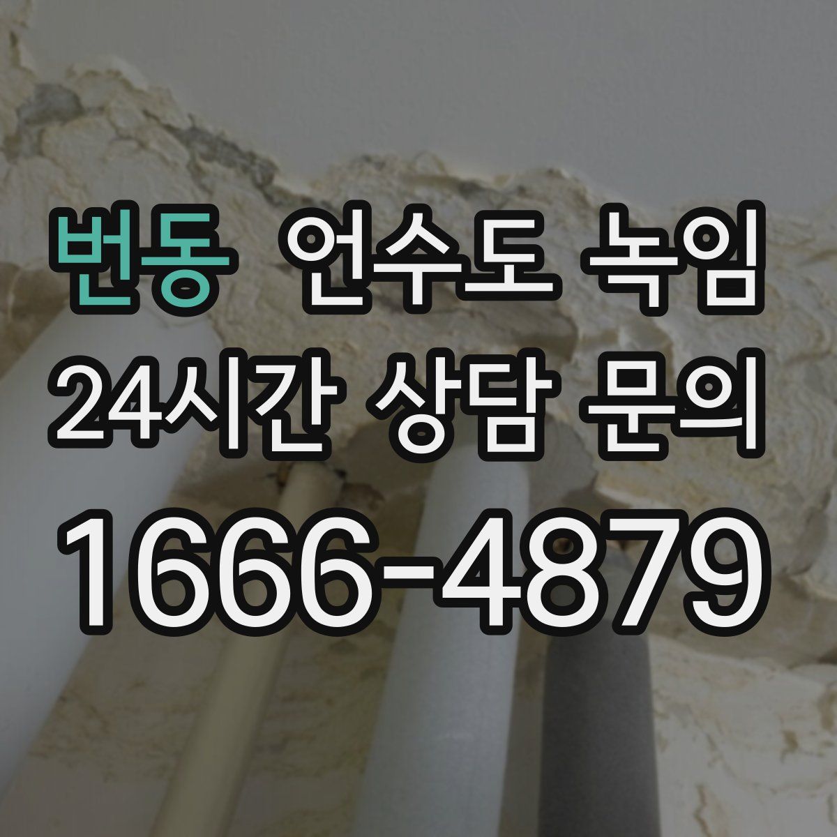 번동 언수도 녹임