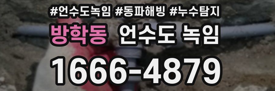 방학동 언수도 녹임