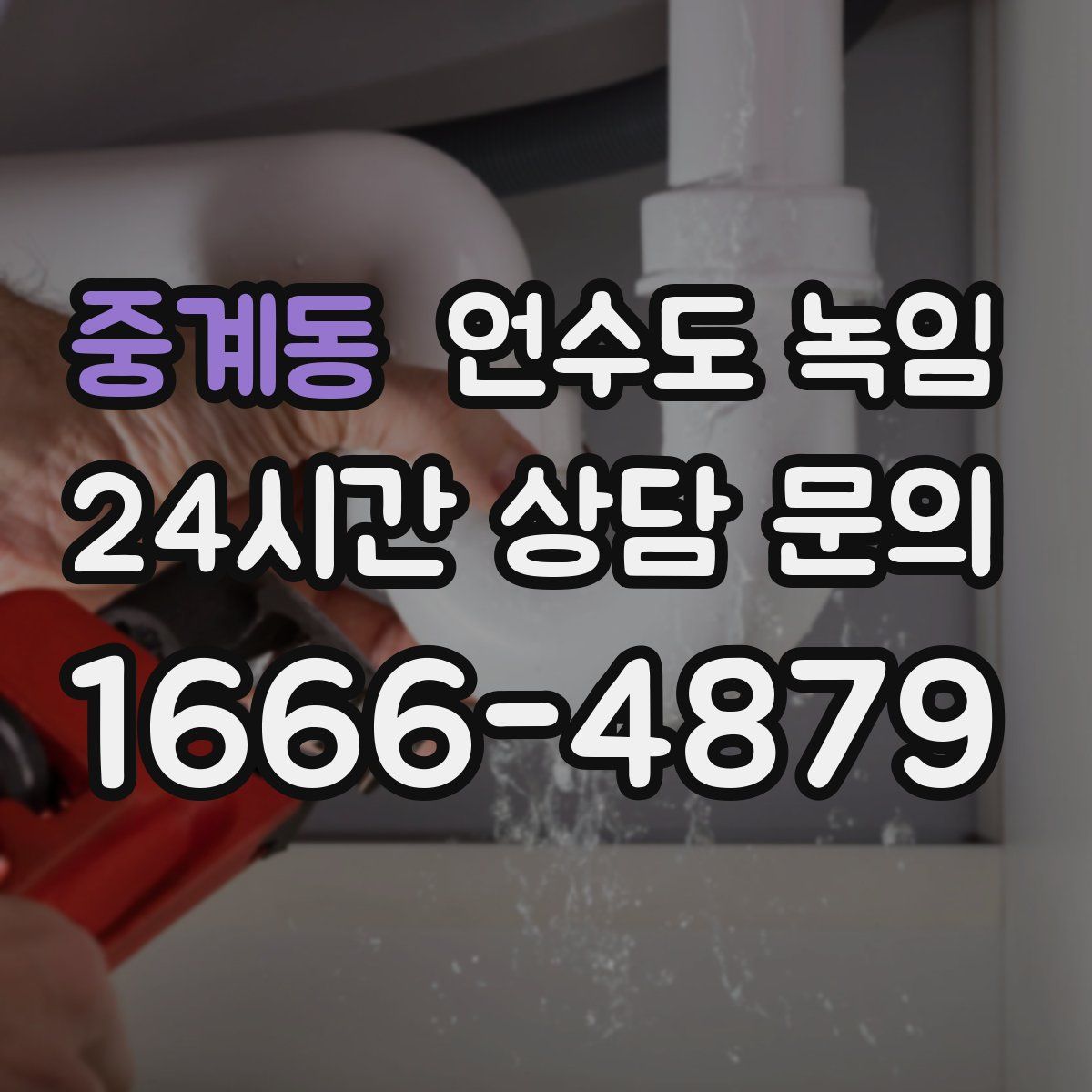 중계동 언수도 녹임