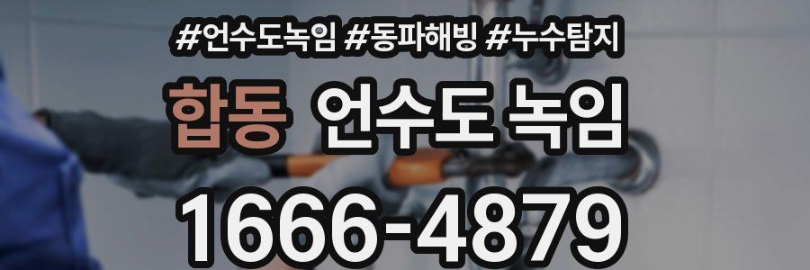 합동 언수도 녹임