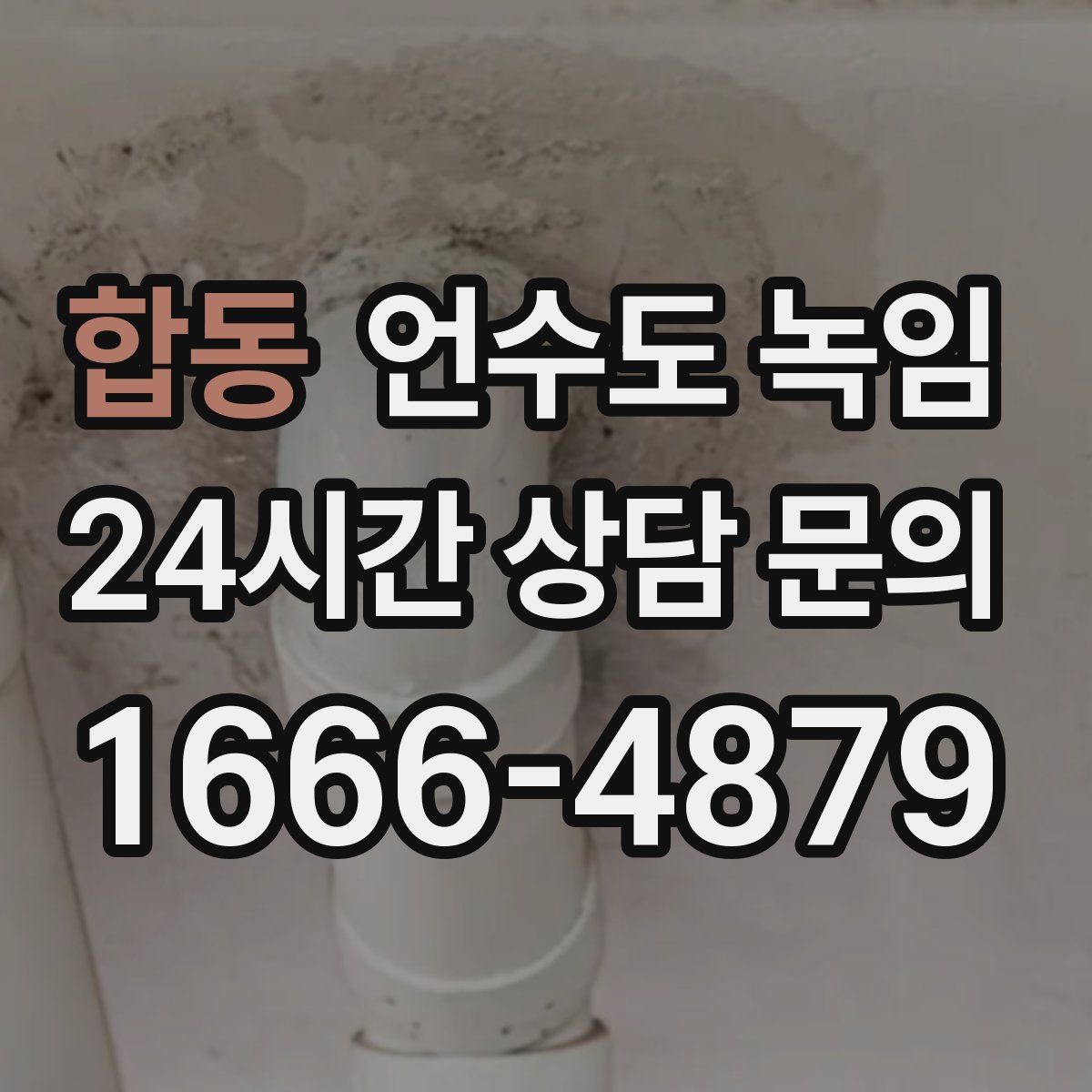 합동 언수도 녹임