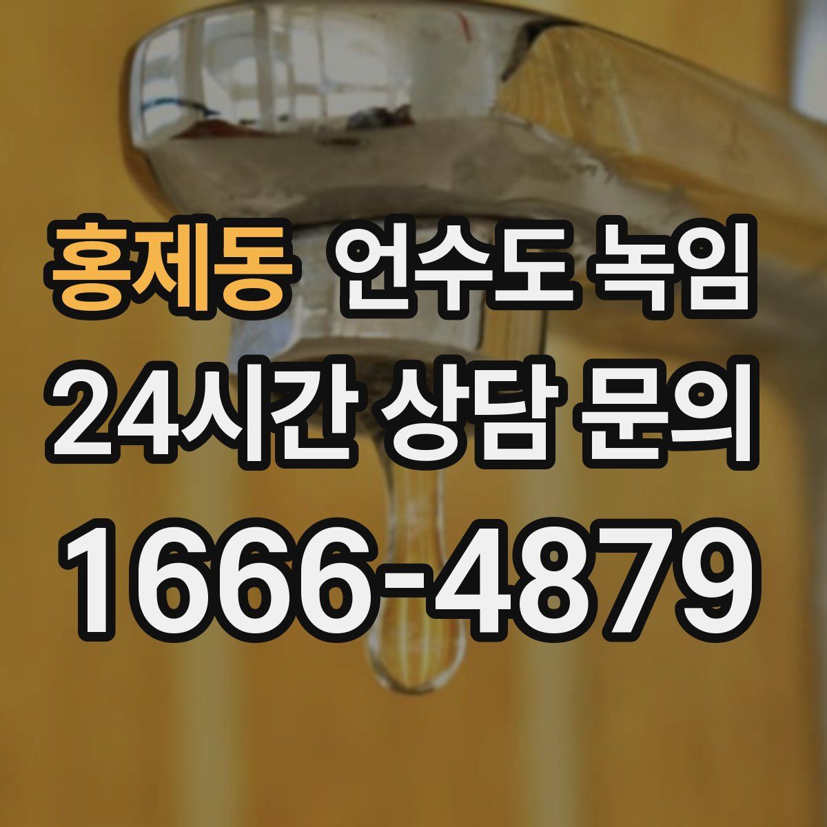 홍제동 언수도 녹임