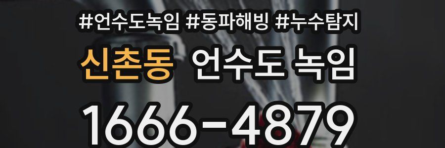 신촌동 언수도 녹임