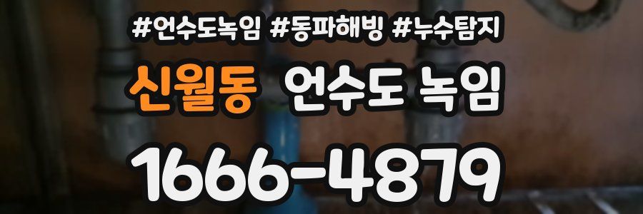 신월동 언수도 녹임