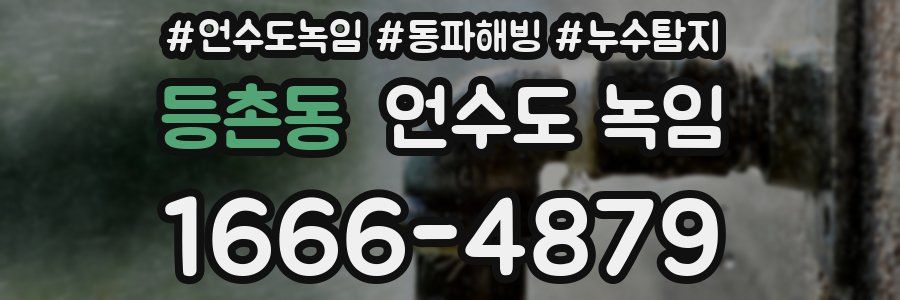 등촌동 언수도 녹임