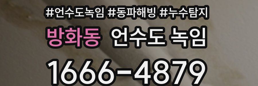 방화동 언수도 녹임