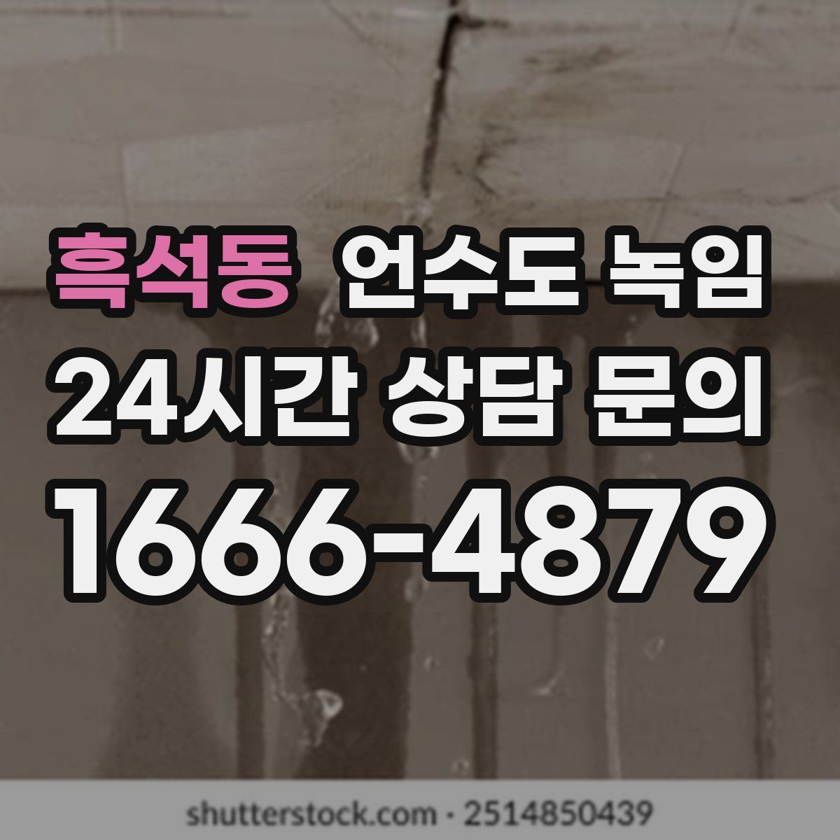 흑석동 언수도 녹임