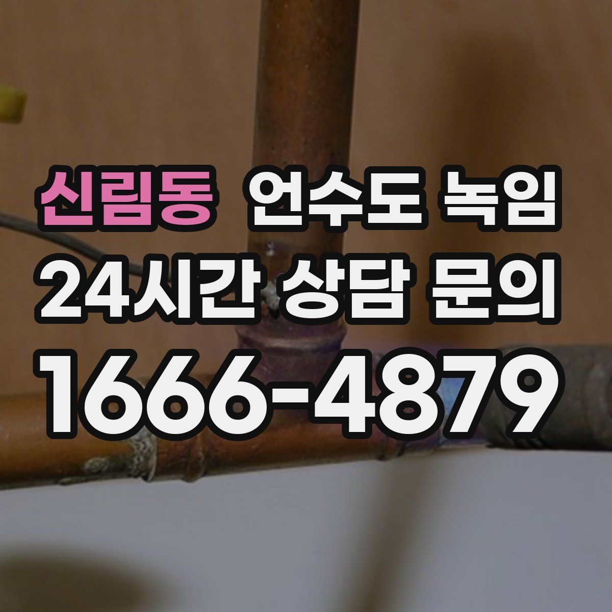 신림동 언수도 녹임