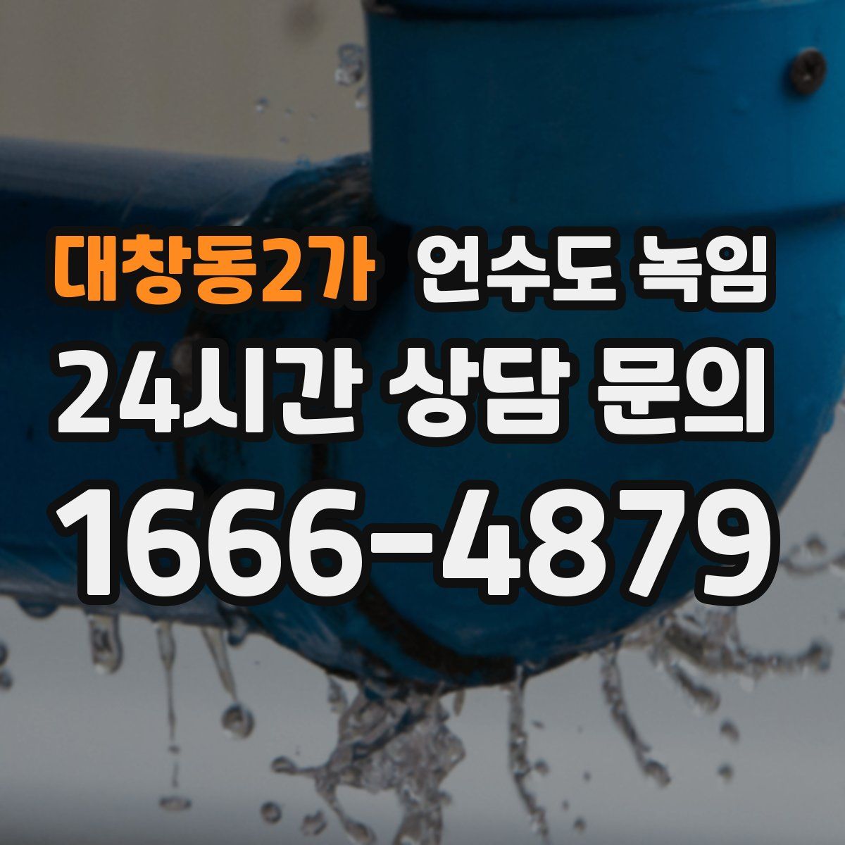 대창동2가 언수도 녹임