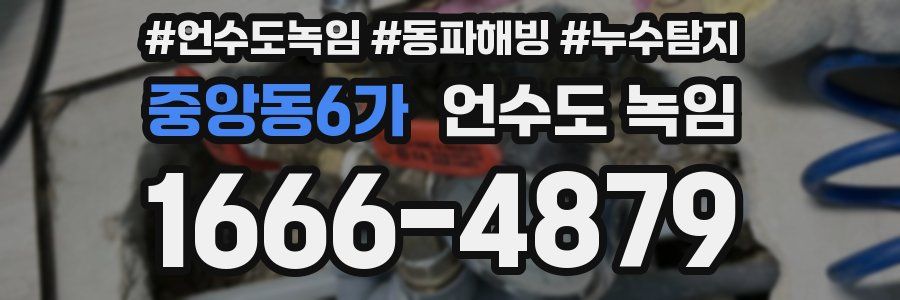 중앙동6가 언수도 녹임