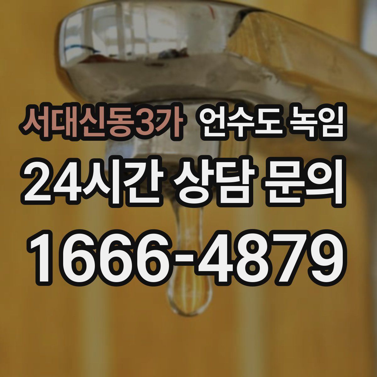 서대신동3가 언수도 녹임