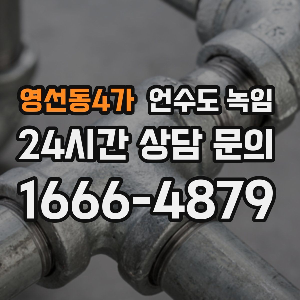 영선동4가 언수도 녹임