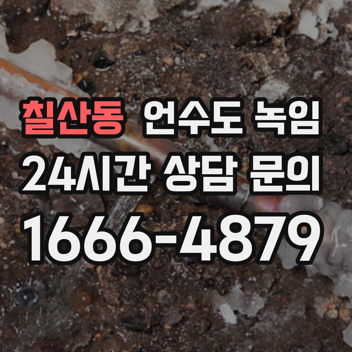 칠산동 언수도 녹임