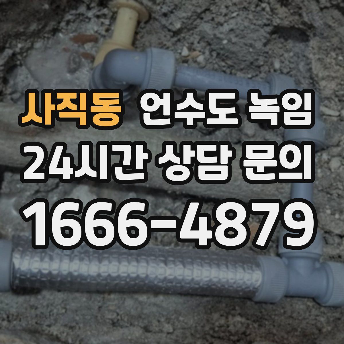 사직동 언수도 녹임