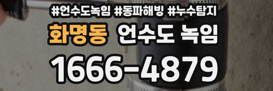 화명동 언수도 녹임