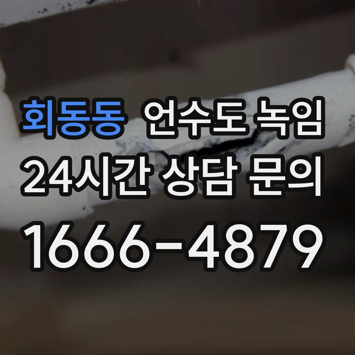 회동동 언수도 녹임